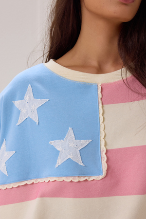 Stateside Short-Sleeve Pullover - Altar'd State - 