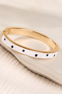 Polka Dot Luxe Gold Bangle - Altar'd State