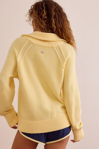 Pursuit Pullover Quarter Zip Detail 5 - Altar'd State