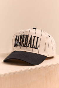 Baseball Striped Trucker Hat - Altar'd State