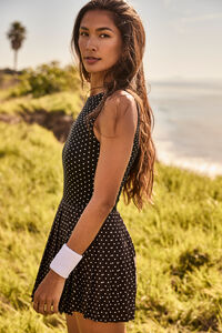 Pulse Point Polka Dot Dress Detail 4 - Altar'd State