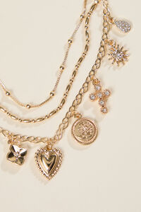 Bubble Charm Dangle Bracelet Set Detail 2 - Altar'd State
