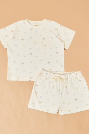 Shoreline Beach Icons Top and Short Set - Altar'd State - 