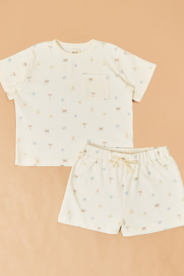 Shoreline Beach Icons Top and Short Set Detail 2 - Altar'd State
