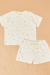 Shoreline Beach Icons Top and Short Set Detail 2 - Altar'd State