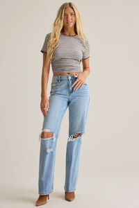 Olivia Straight Leg Jeans - Altar'd State