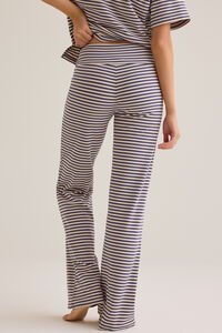 Alaya Stripe Lounge Pant Detail 5 - Altar'd State