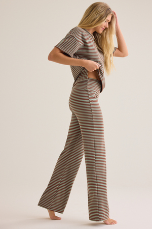 Alaya Stripe Lounge Pant - Altar'd State - 