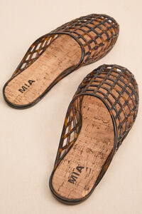 Darby Jelly Cage Mule Flat Detail 3 - Altar'd State