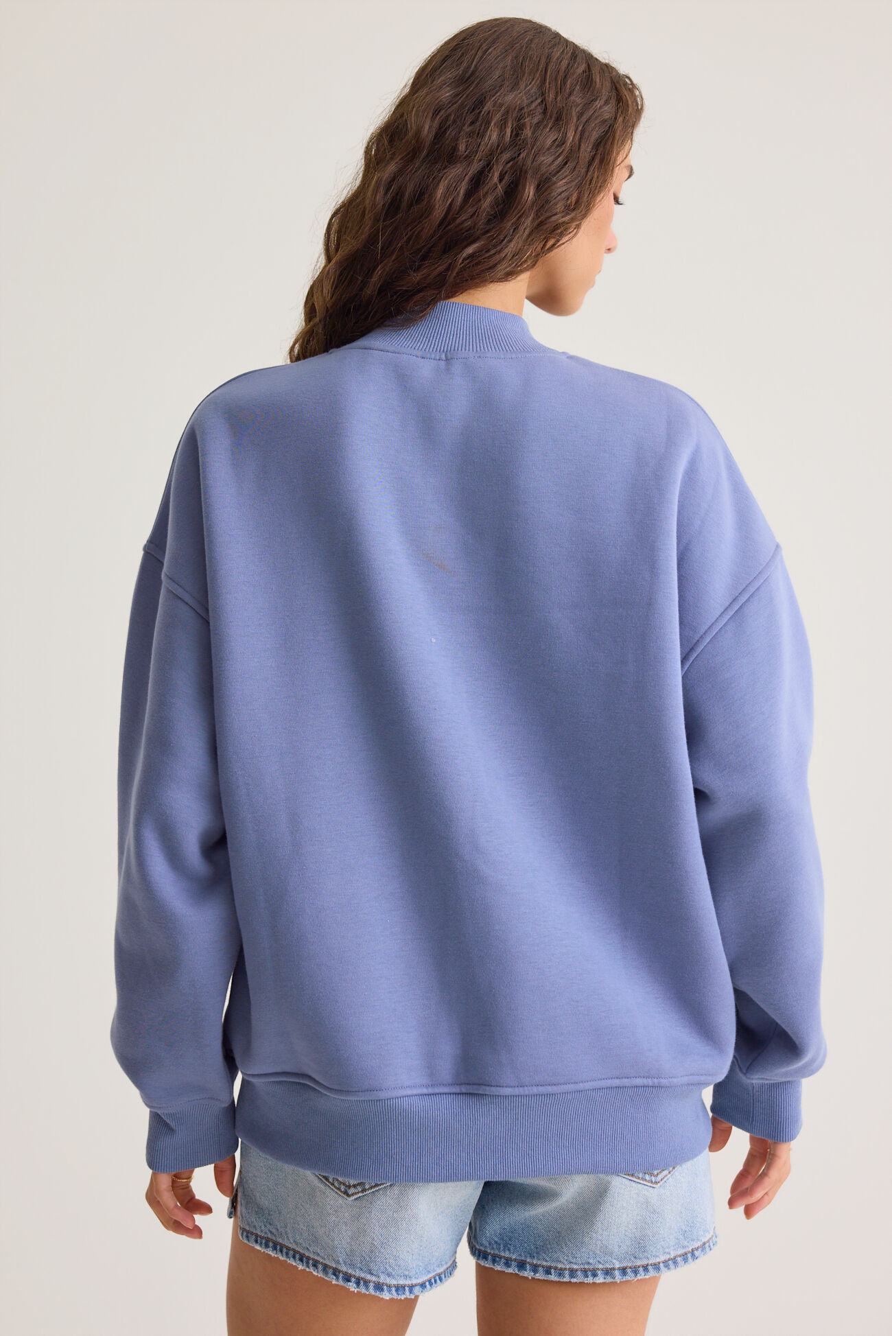 New York Mock Neck Pullover