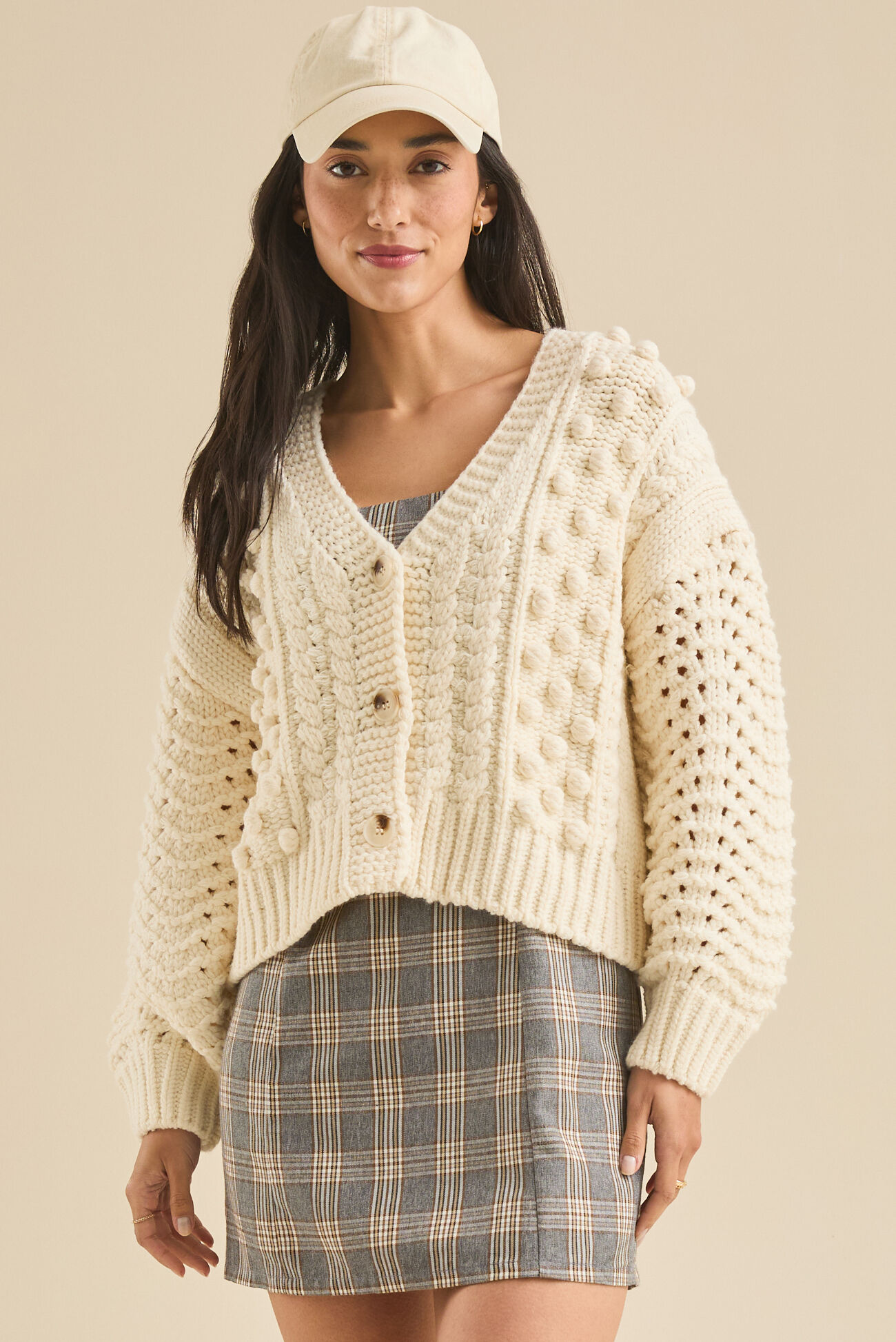 Altar'd State Amari Cable Knit Cardigan | The Summit