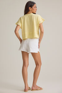 Ellis Thermal Lace Sleeve Top Detail 4 - Altar'd State