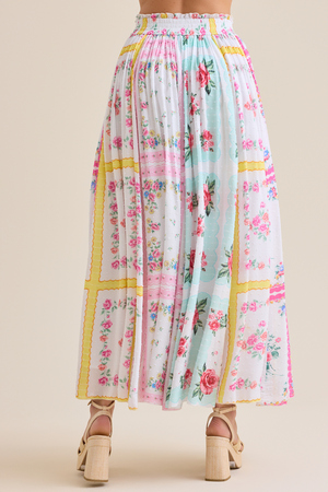 Gianna Floral Maxi Skirt - Altar'd State - 