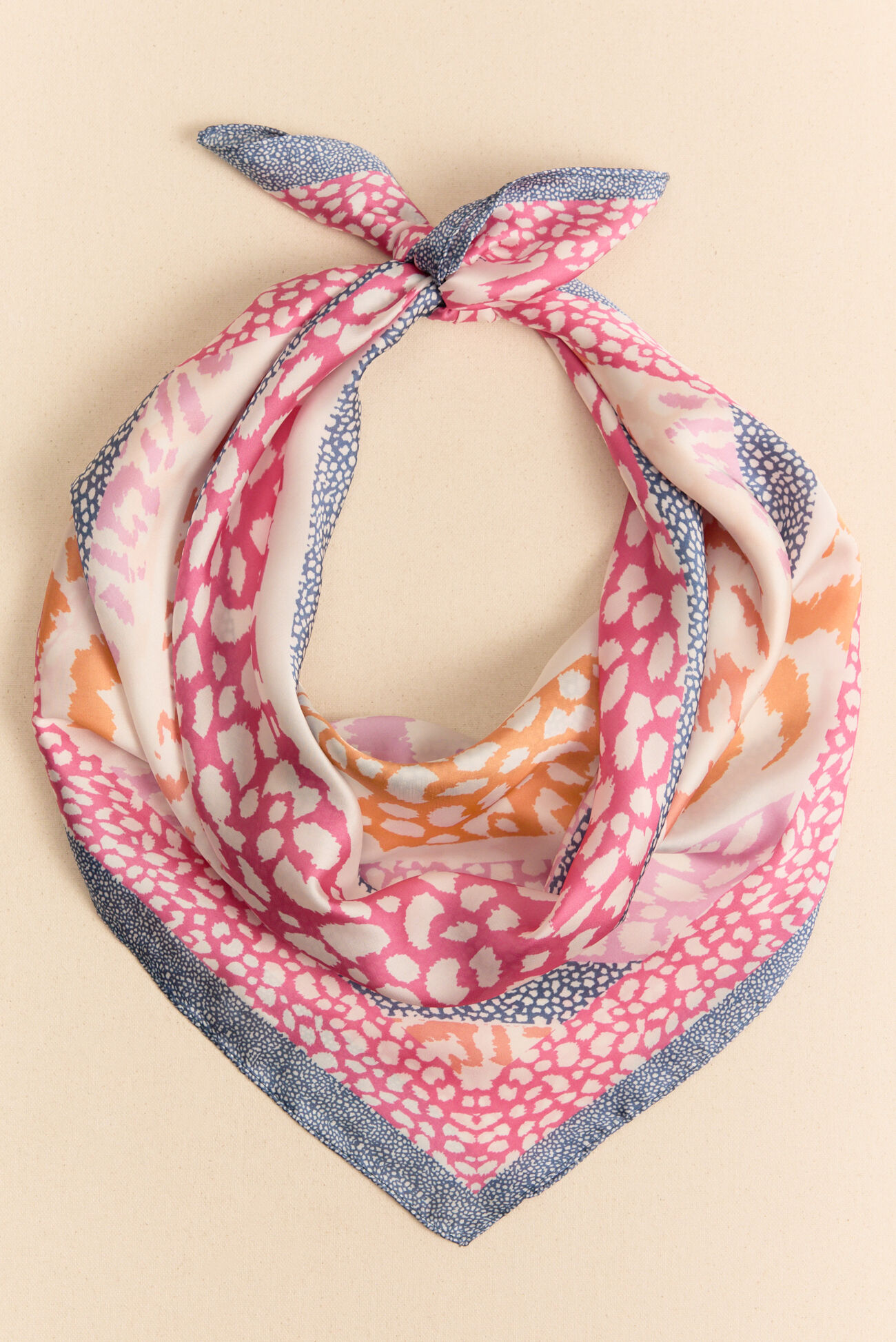 Colorful Animal Print Scarf