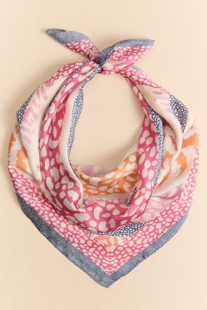 Colorful Animal Print Scarf - Altar'd State - 