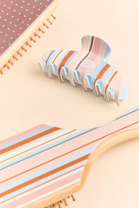 Multi Stripe Claw Clip Detail 2 - Altar'd State