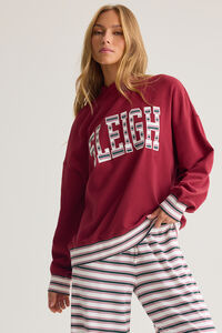 Clarice Lounge Mock Neck Top Detail 2 - Altar'd State