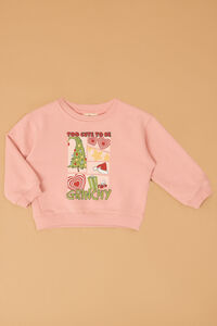 Too Cute To Be Grinchy Pullover - Altar'd State