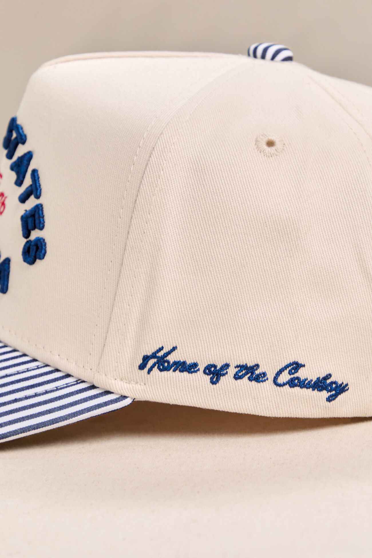 United States Striped Trucker Hat