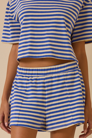 Nyra Stripe Relaxed Short - Altar'd State