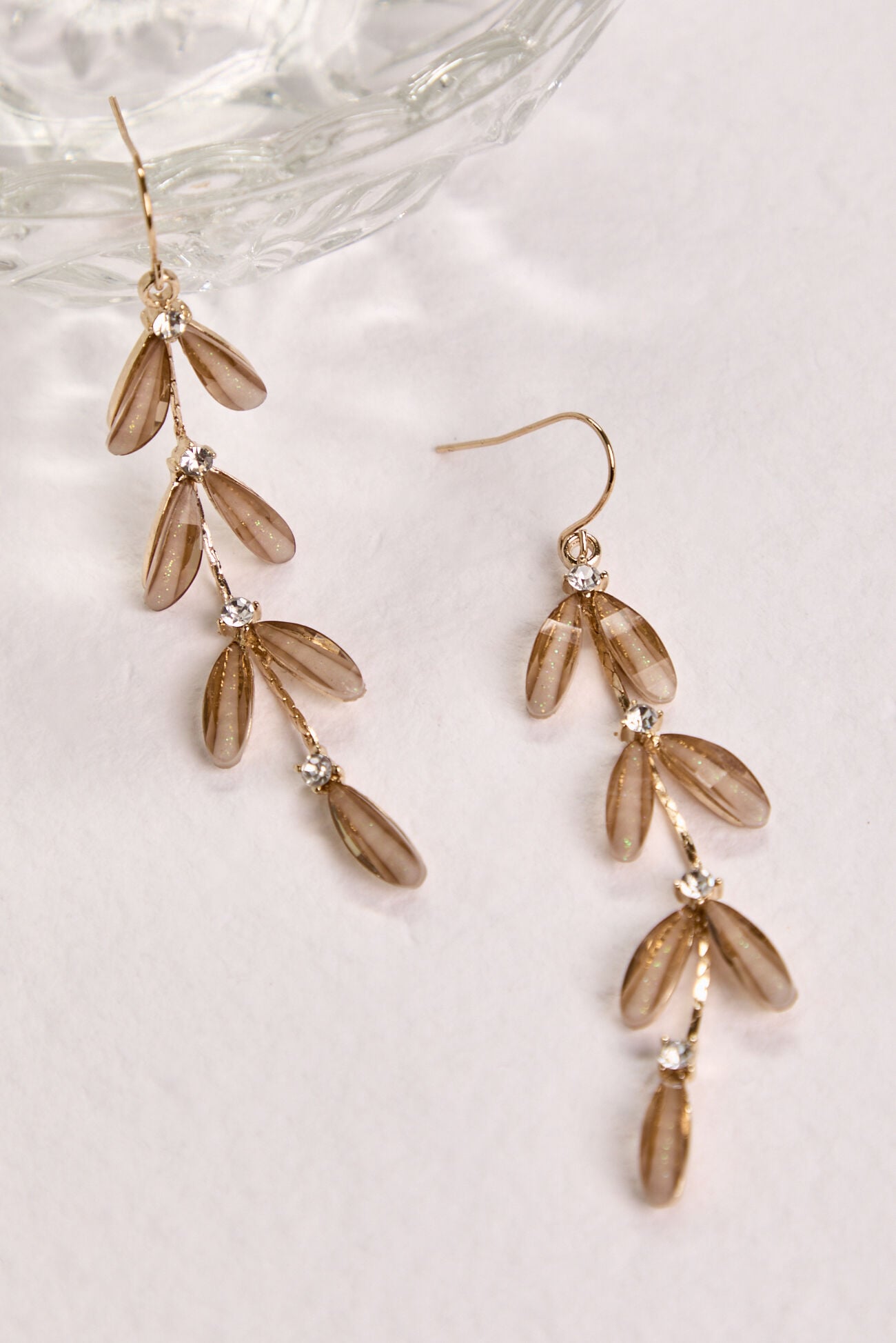 Leafy Dangle Earrings