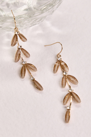 Leafy Dangle Earrings - Altar'd State - 