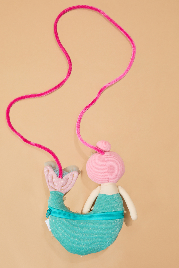 Mermaid Tulle Purse By Mudpie Detail 3 - Altar'd State