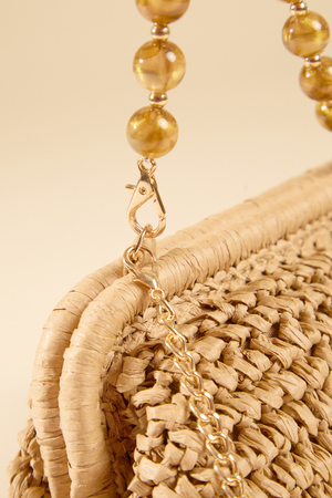 Lola Beaded Woven Bag - Altar'd State - 