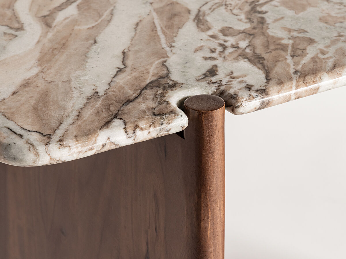 Moss Wood Console/Desk Detail 6 - Altar'd State