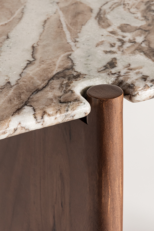 Moss Wood Console/Desk Detail 6 - Altar'd State