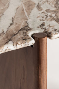 Moss Wood Console/Desk Detail 6 - Altar'd State