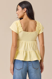 Leylani Tiered Babydoll Top Detail 4 - Altar'd State