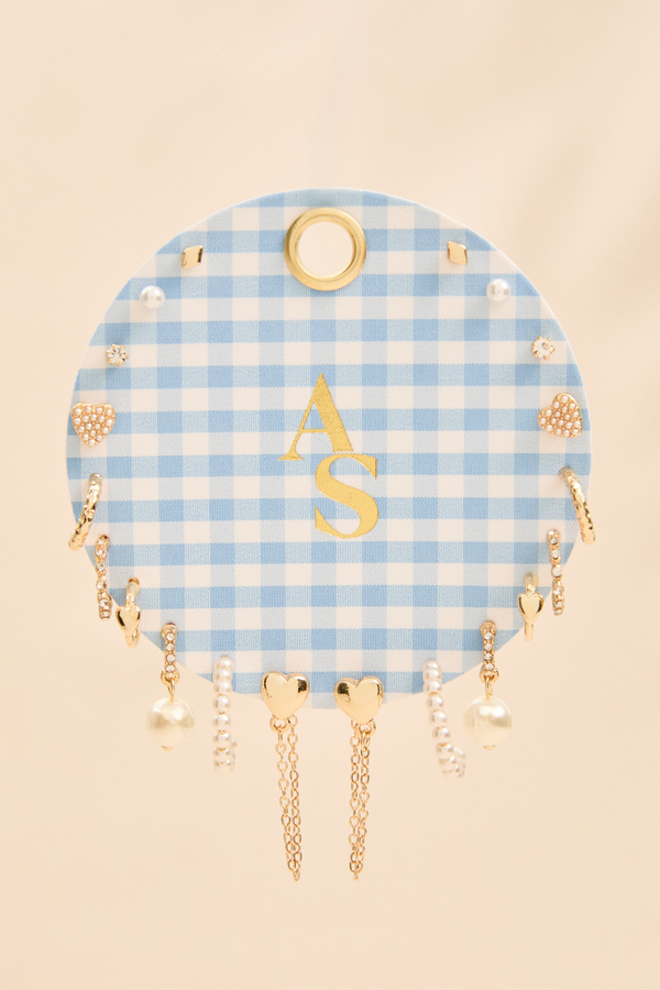18k Gold Gingham Earring Pack - Altar'd State