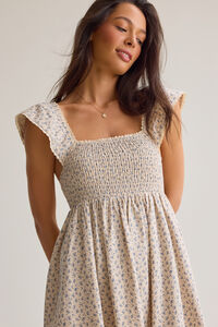 Emmy Floral Mama Dress Detail 3 - Altar'd State