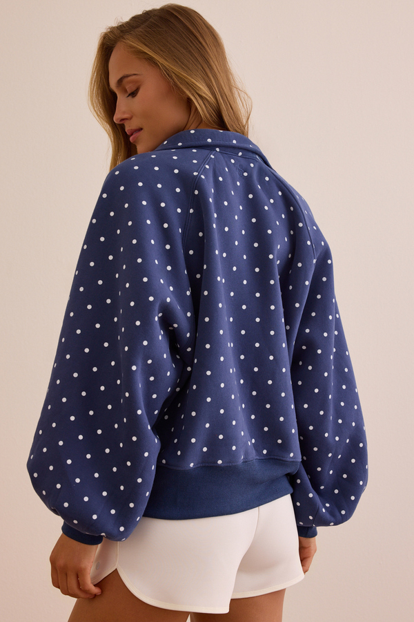 Fast Track Polka Dot Pullover Detail 5 - Altar'd State