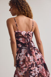 Jenna Floral Ruffle Tank Detail 3 - Altar'd State