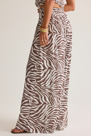 Diane Zebra Trouser Pant - Altar'd State - 