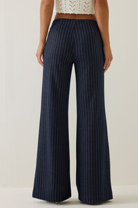 Kamille Stripe Wide Leg Trouser Detail 5 - Altar'd State