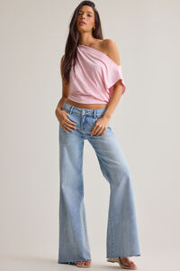 Senna Asymmetrical Neck Top - Altar'd State