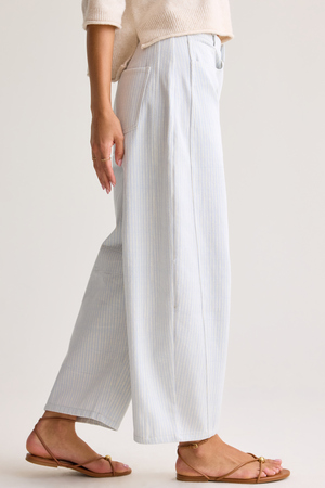 Maren Striped Barrel Jean - Altar'd State - 