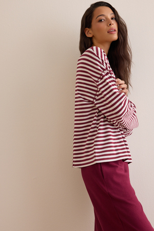 Inspire Stripe Boxy Tee - Altar'd State - 