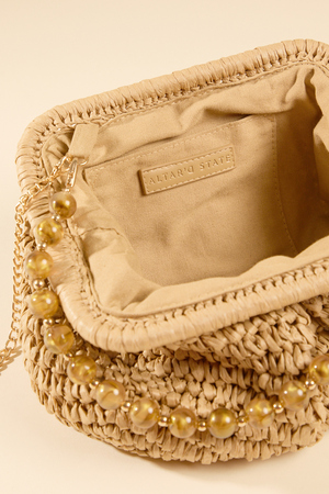 Lola Beaded Woven Bag - Altar'd State - 