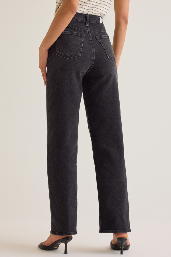Carlin High Rise Straight Leg Jean Detail 5 - Altar'd State