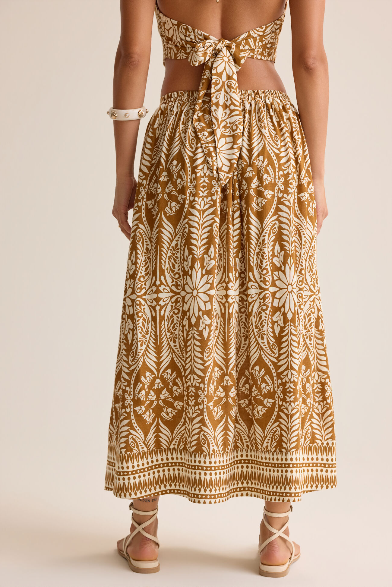 Beck Boho Midi Skirt