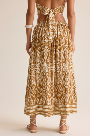 Beck Boho Midi Skirt - Altar'd State - 
