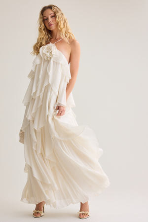 Sally Ruffle Maxi Dress - Altar'd State