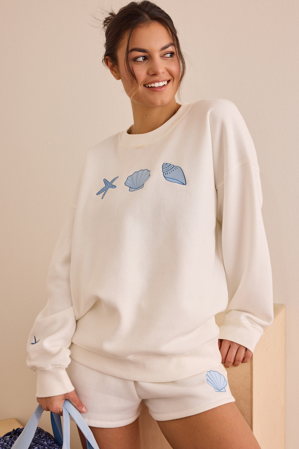 Sun Sand and Sea Pullover Detail 2 - Altar'd State