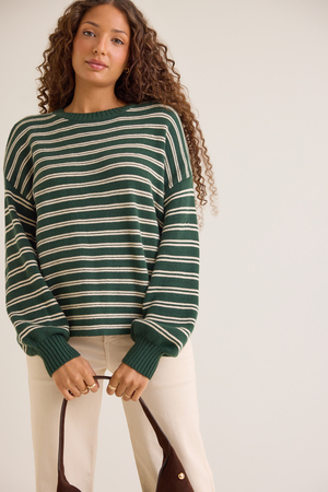 Catt Striped Sweater - Altar'd State - 