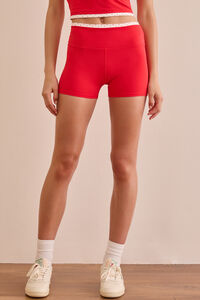 Spot-On Sport Biker Shorts Detail 4 - Altar'd State
