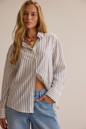 Brandy Button Up Top - Altar'd State - 